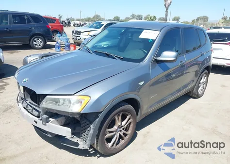 2011 BMW X3 xDrive28I z USA, uszkodzony, nr VIN 5UXWX5C52BL702265